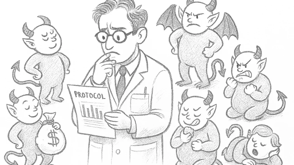 Los siete pecados capitales del protocolo y del Plan de Análisis Estadístico: confesiones de un regulador